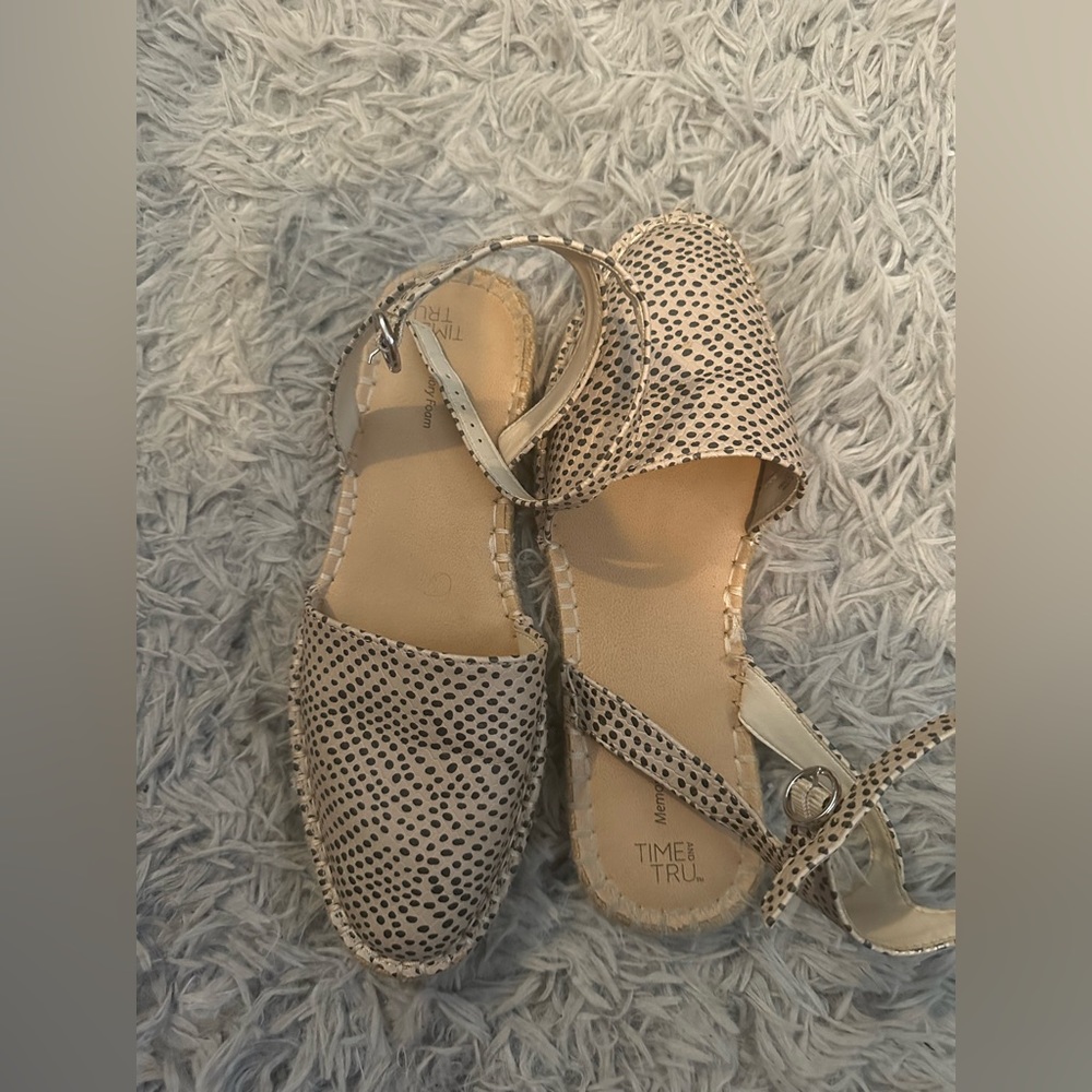 Women espadrilles memory foam